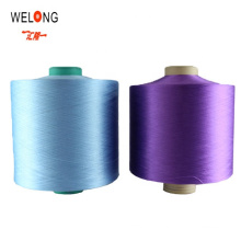 dty textured polyester yarn 150d 48f raw material for sewing thread